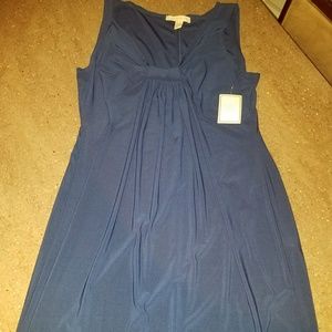 Navy blue casual dress
